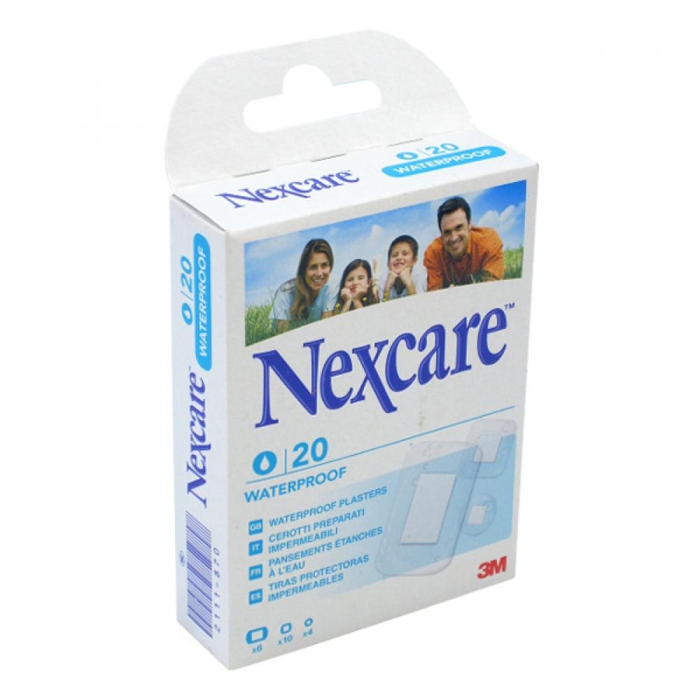 3M Nexcare Voděodolná náplast různé velikosti 20ks