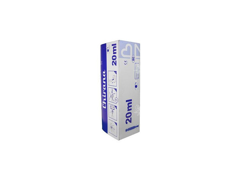Inj.střík.20ml Chirana Luer jednorázová 80ks