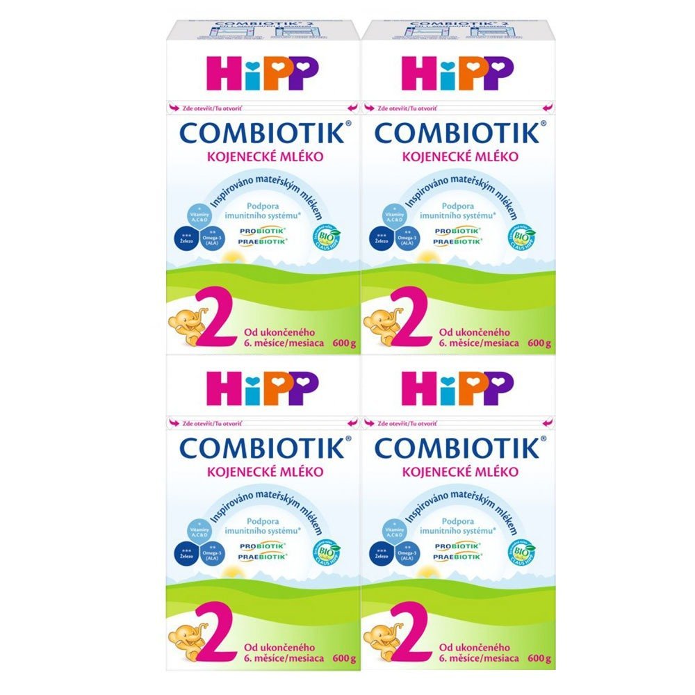 HiPP MLÉKO HiPP 2 BIO Combiotik 4x600g