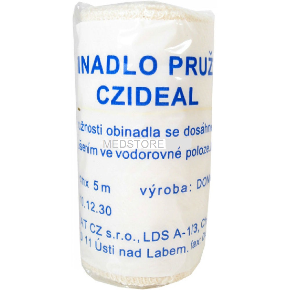 Obin. pruž.Idealtex 8cmx5m/+2ks upín.sponek CZ