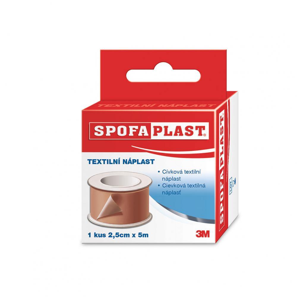 3M Spofaplast 132 náplast cívk text.132SB 2.5cmx5m