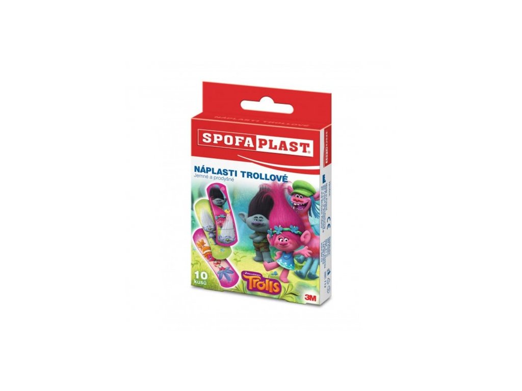 3M Spofaplast 113 Náplasti Trollové 10ks