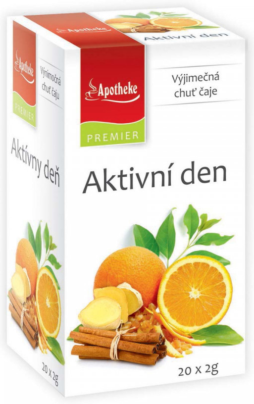 Apotheke Aktivní den čaj 20x2g