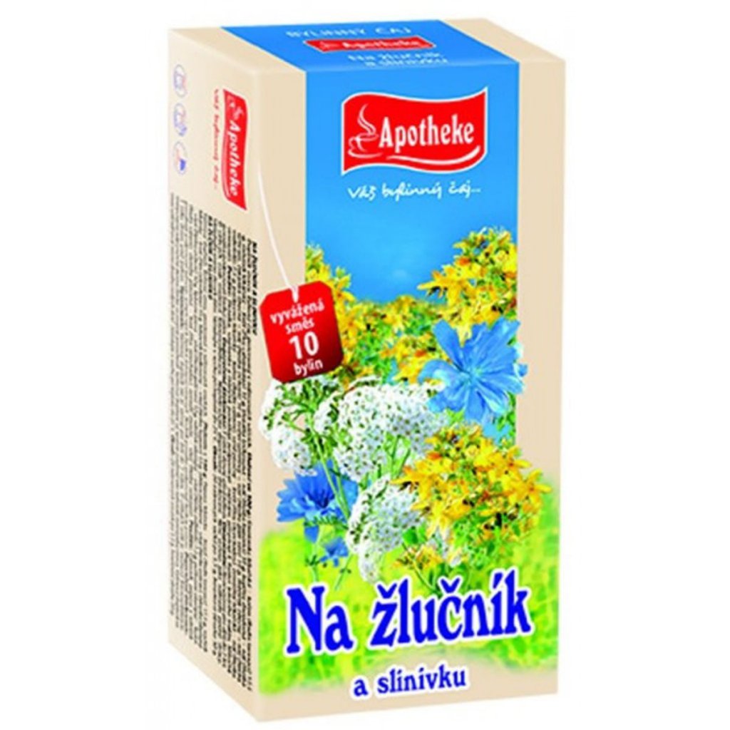 Apotheke Na žlučník a slinivku čaj 20x1.5g n.s.