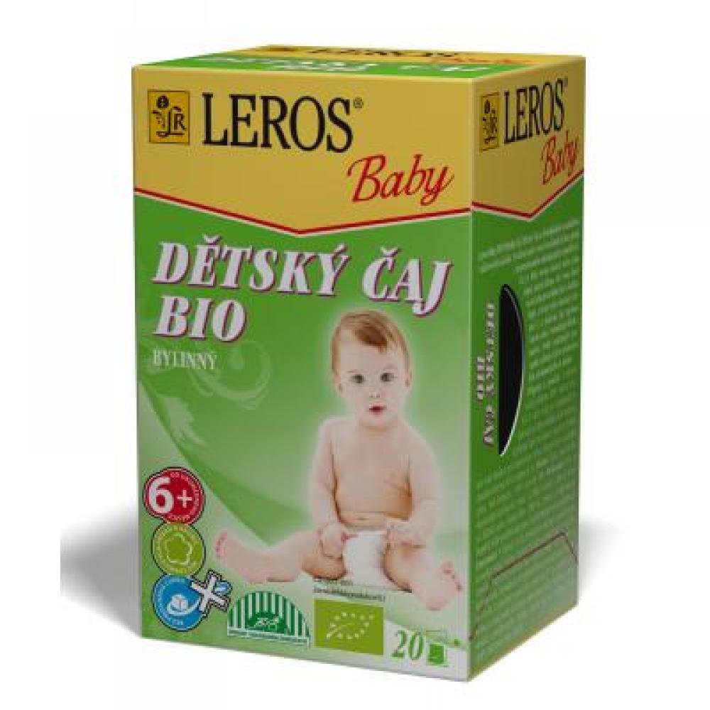 Čaj Dětský Leros Baby BIO Bylinný 20x2g