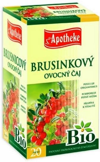 Apotheke BIO Brusinkový ovocný čaj 20 x 1.8g