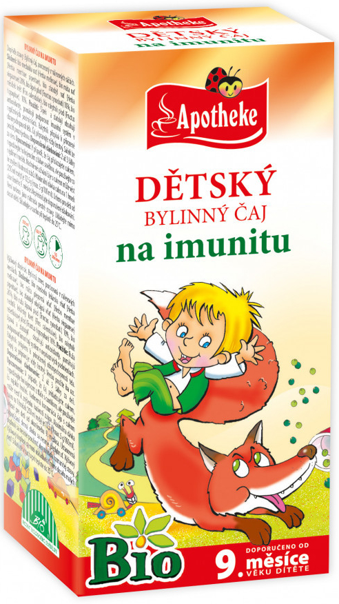 Apotheke Dětský čaj BIO na imunitu 20x1.5g n.s.