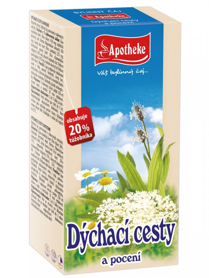 Apotheke Dýchací cesty (Nachlazení) čaj 20x1.5g