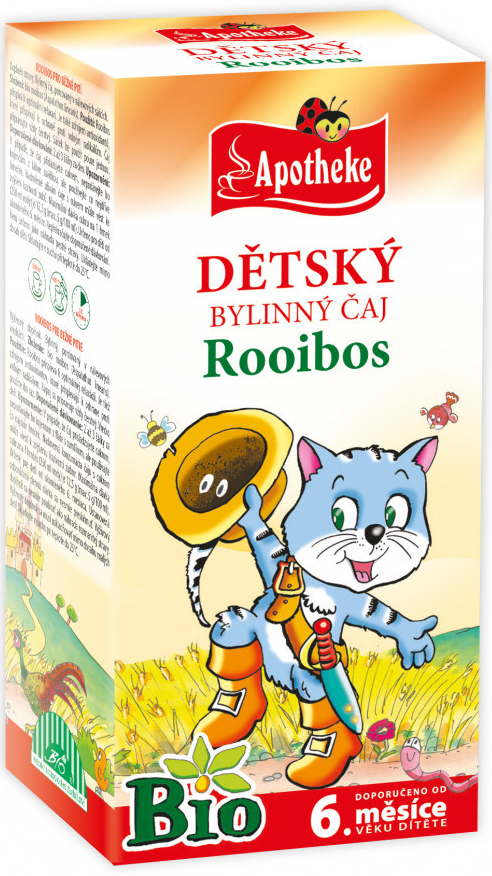 Apotheke Dětský čaj BIO rooibos 20x1.5g