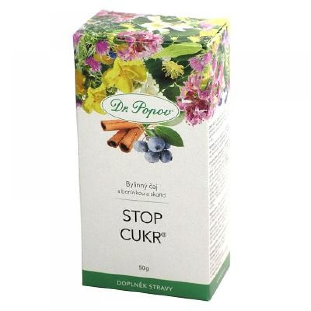 Čaj Stopcukr Dr.Popov 50g MEKKA