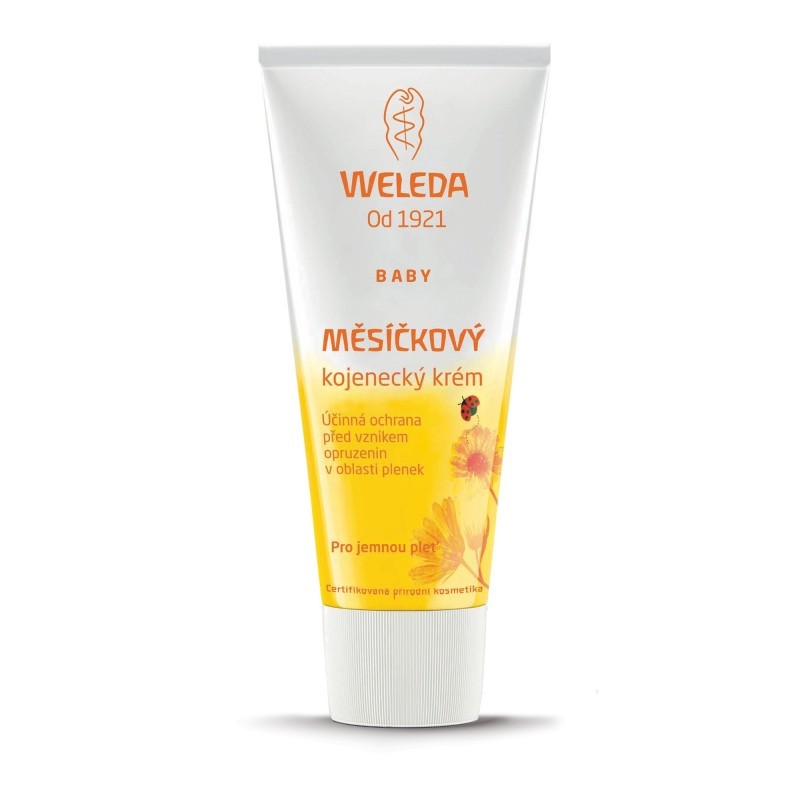 WELEDA Měsíčkový kojenecký krém na opruzeniny75ml