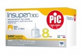 Jehla Insupen do inzul.per G30x8mm/100ks