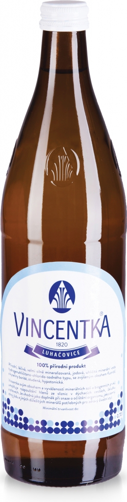 Vincentka přírod.0.7l-nevrat.láhev