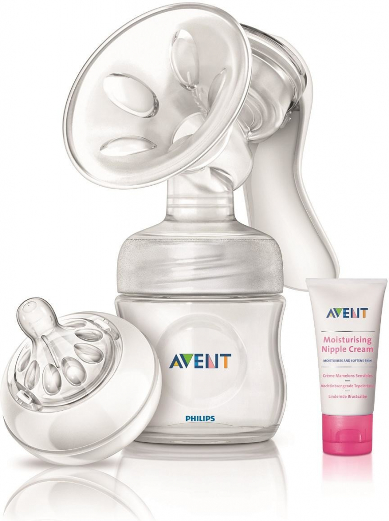 AVENT Odsávačka mat.ml.Natural se zás.125ml PP