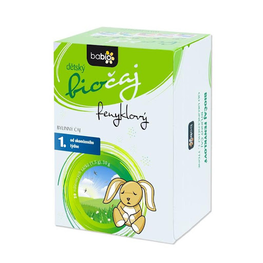 BABIO Dětský fenyklový čaj n.s. 20x1.5g BIO