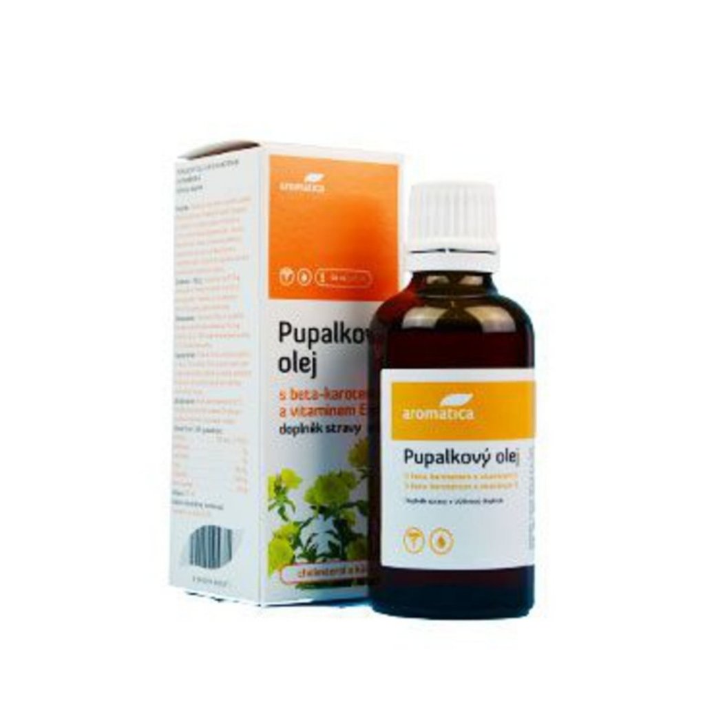 AROMATICA Pupalkový olej bio beta-karot.vit.E50ml