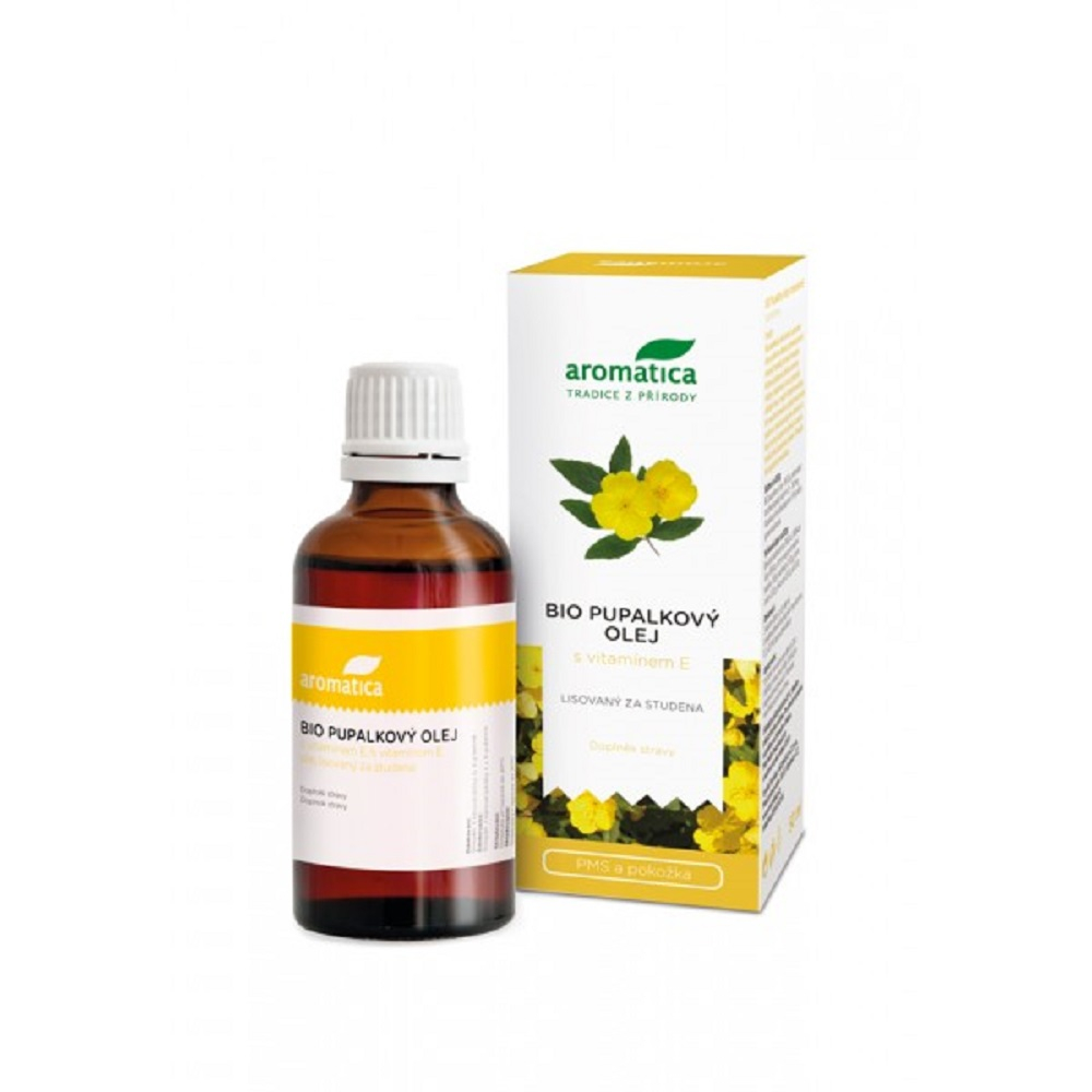 AROMATICA Pupalkový olej bio s vit.E 50ml