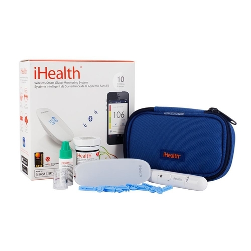 IHEALTH GLUCO BG5 CHYTRÝ GLUKOMETR S PŘÍSLUŠENSTVÍM