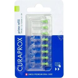 CURAPROX CPS 011 prime 8 ks bl.refill zelený