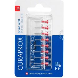 CURAPROX CPS 07 prime 8 ks blister refill červený