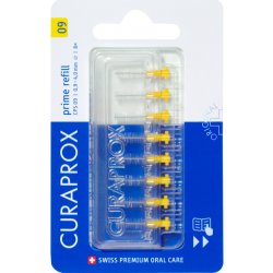 CURAPROX CPS 09 prime 8 ks blister refill žlutý