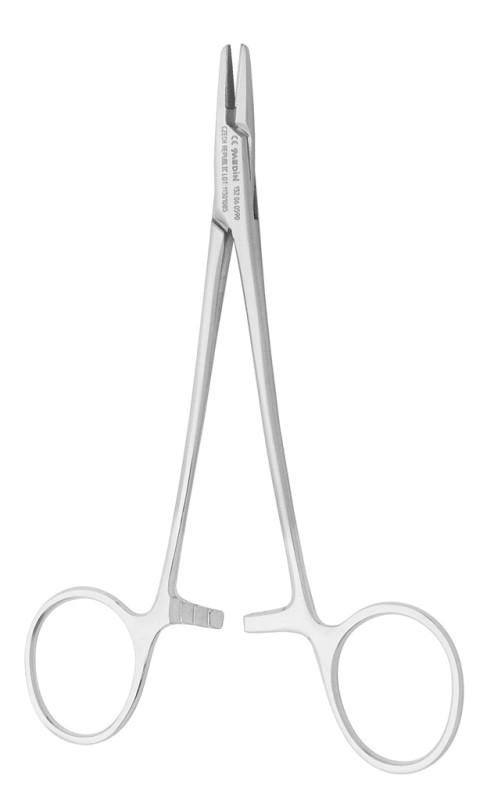 Jehelec jemný rovný 13cm (CHIR)