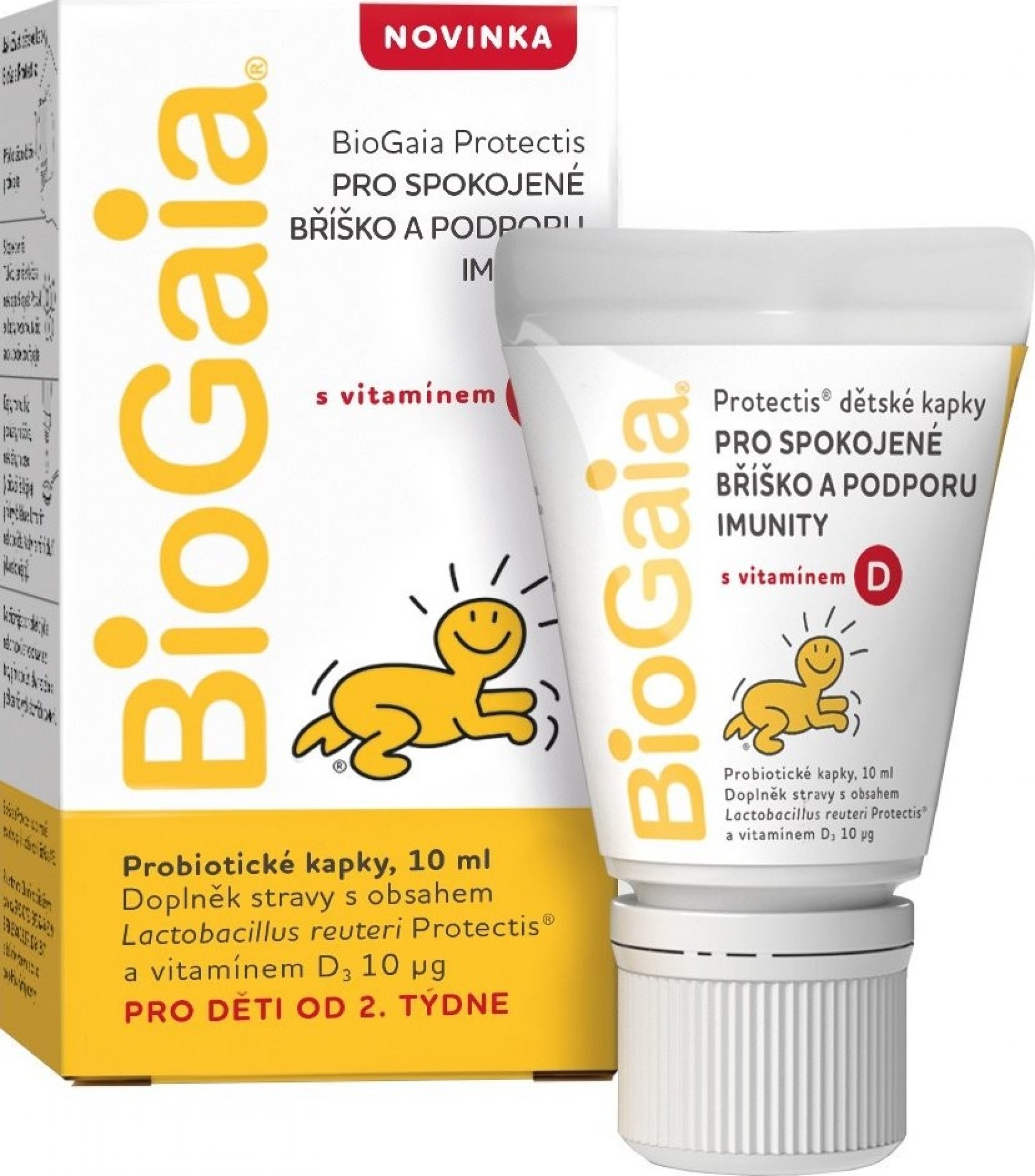 BioGaia Protectis probio.kapky s vitamínem D 10ml