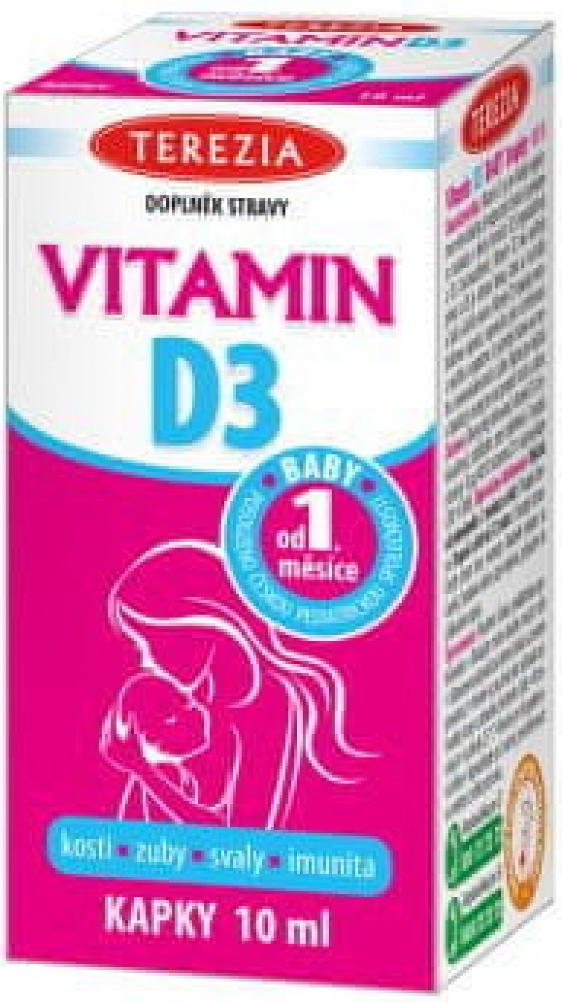 TEREZIA VITAMIN D3 BABY od narození 400 IU 10ml
