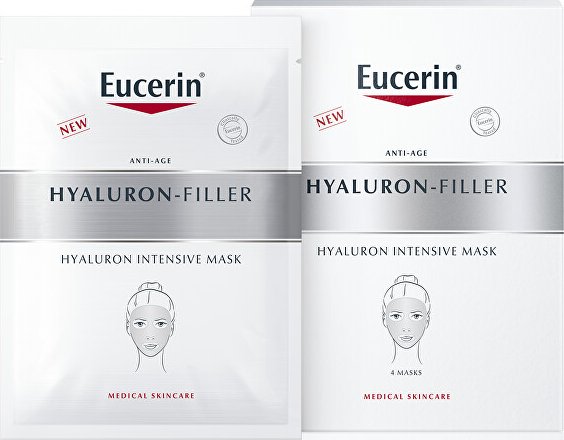 EUCERIN HYALURON FILLER Hyaluronová int. maska 4ks