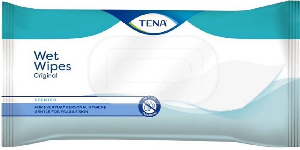 TENA Wet Wipes vlhčené ubrousky 80ks