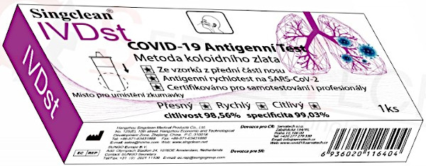 C19 COVID-19 Antigen Test Kit - nos - 1ks - CE1434