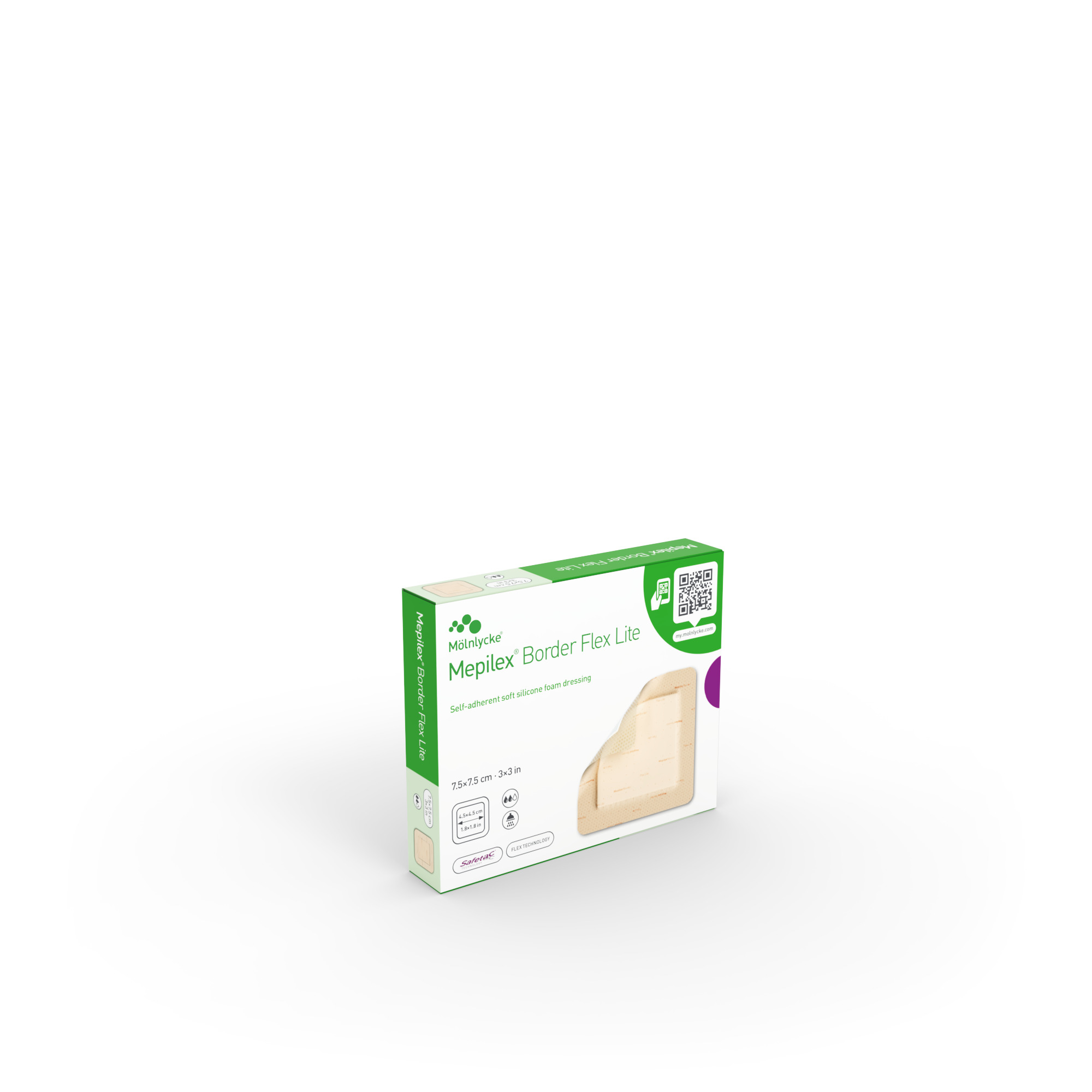 Mepilex Border Flex Lite 7,5 x 7,5cm 5ks