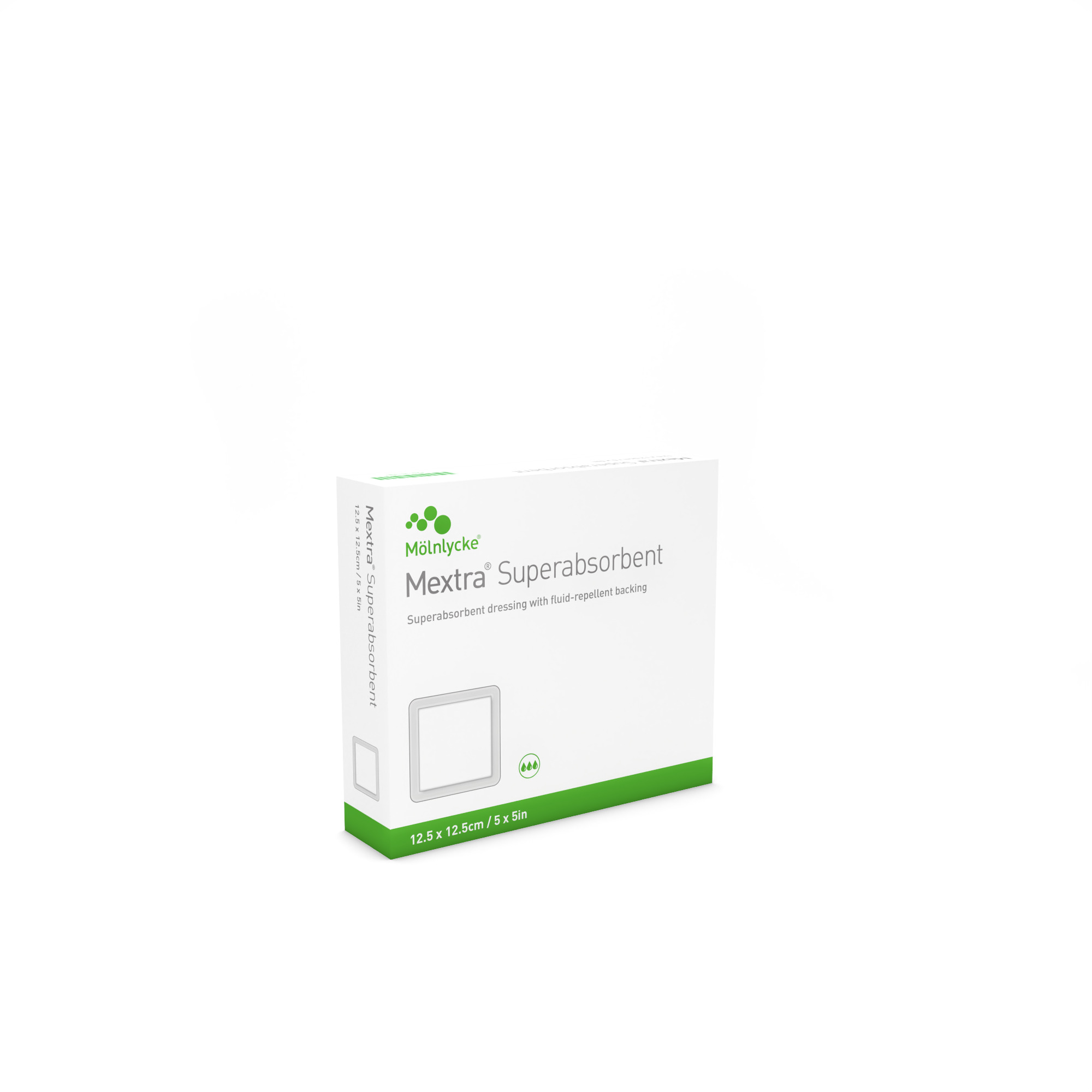 MEXTRA SUPERABSORBENT 12,5 X 12,5CM 10KS
